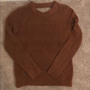 Loft rust cozy sweater
